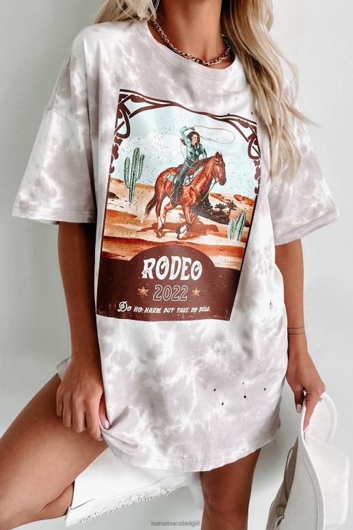 pastelpaars take no bull oversized distressed tie-dye grafisch t-shirt NanaMacs HPTT3592