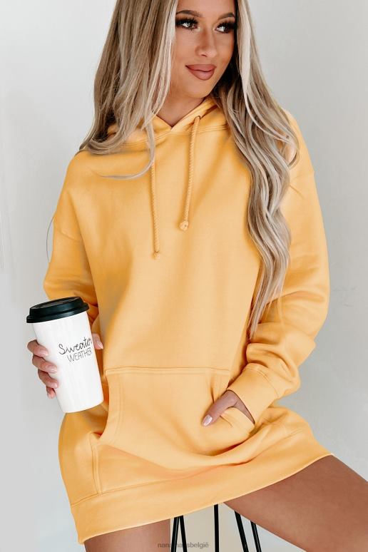 perzik lichtgewicht hoodie NanaMacs HPTT670