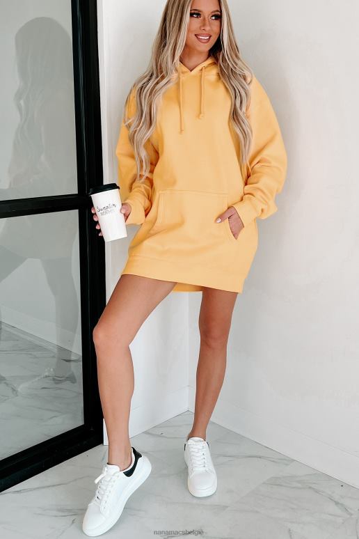 perzik lichtgewicht hoodie NanaMacs HPTT670