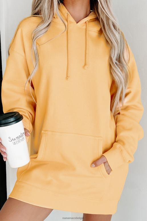 perzik lichtgewicht hoodie NanaMacs HPTT670