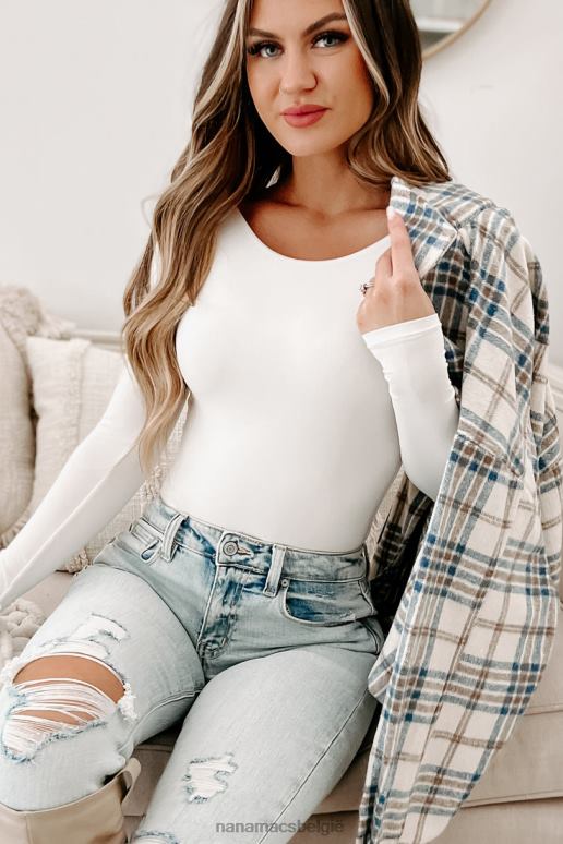 blauw een eenvoudige oplossing geruite shaket NanaMacs HPTT3655