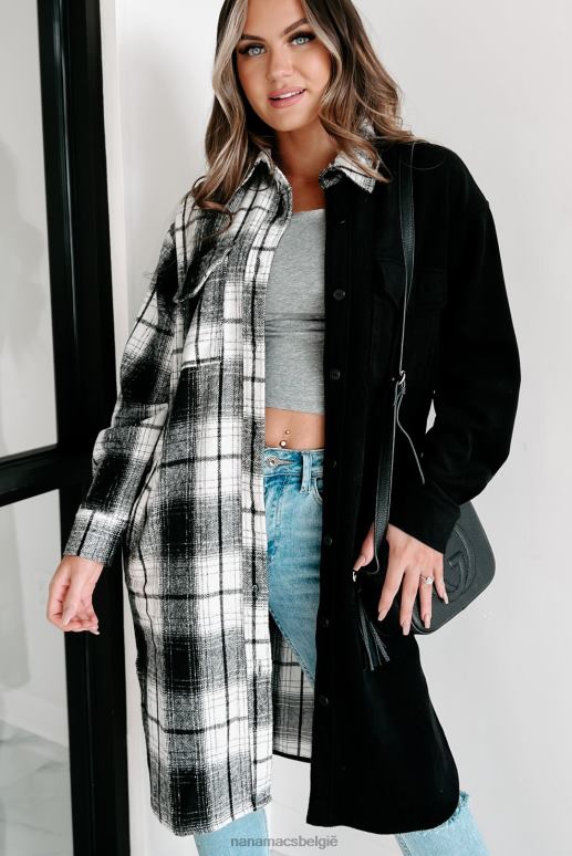 zwart ik kan geen tweekleurige shaket beslissen NanaMacs HPTT3659