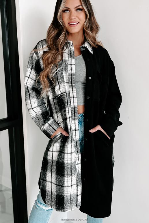 zwart ik kan geen tweekleurige shaket beslissen NanaMacs HPTT3659