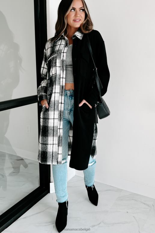 zwart ik kan geen tweekleurige shaket beslissen NanaMacs HPTT3659