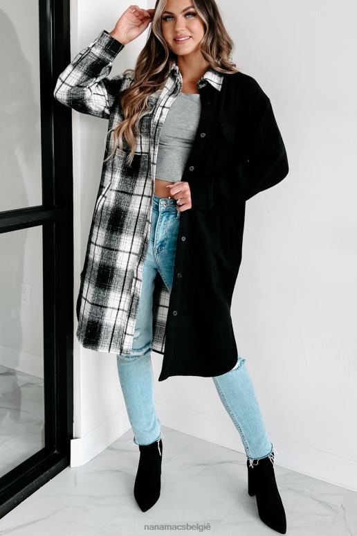 zwart ik kan geen tweekleurige shaket beslissen NanaMacs HPTT3659