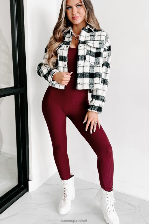 zwart wit sade geruite shacket NanaMacs HPTT3673