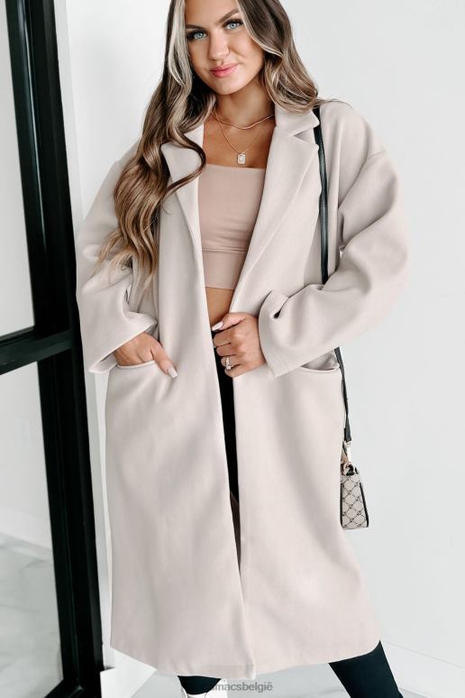 ecru op zoek naar een teken open jas NanaMacs HPTT3784