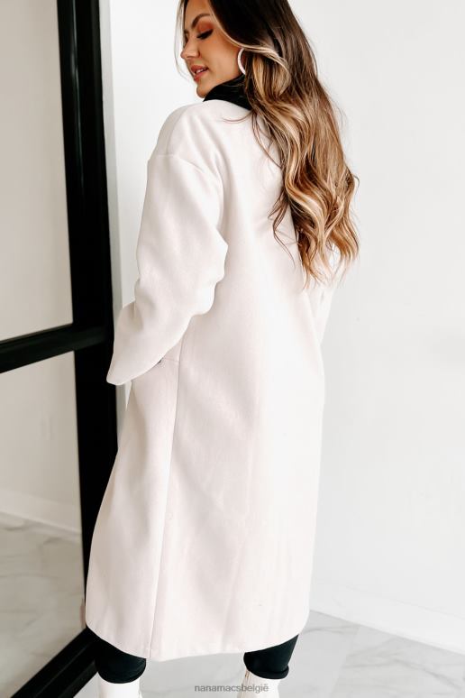 ecru op zoek naar een teken open jas NanaMacs HPTT3784