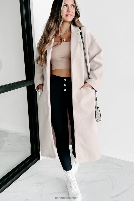 ecru op zoek naar een teken open jas NanaMacs HPTT3784