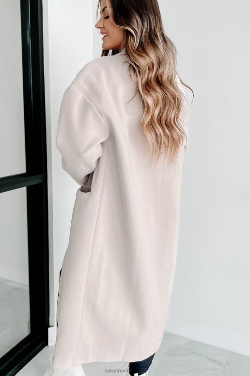 ecru op zoek naar een teken open jas NanaMacs HPTT3784