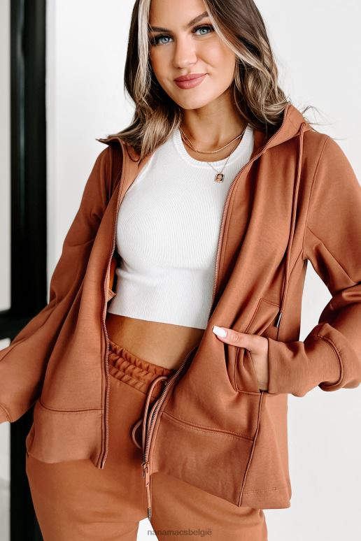 kameel actief jack met capuchon blijven bewegen NanaMacs HPTT1607