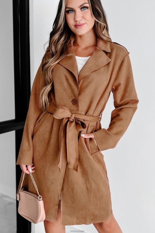 kameel delicaat blik imitatie suède jack NanaMacs HPTT3793