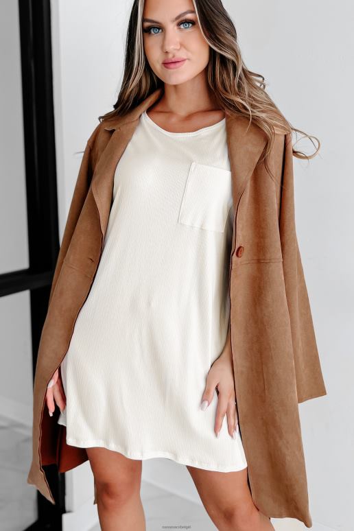 kameel delicaat blik imitatie suède jack NanaMacs HPTT3793