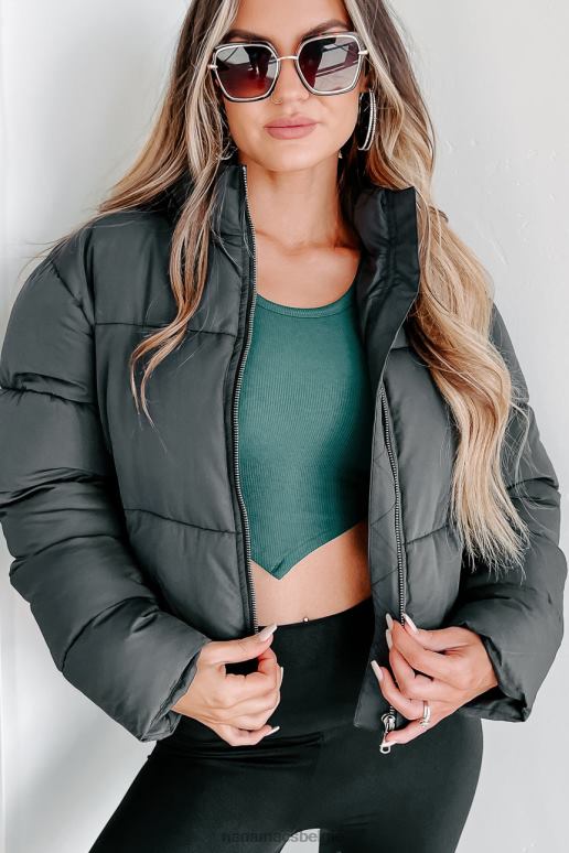 zwart Dropping Temps pufferjack NanaMacs HPTT3816