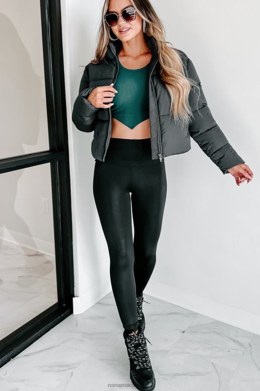 zwart Dropping Temps pufferjack NanaMacs HPTT3816