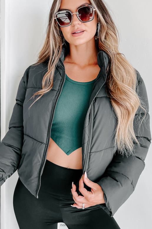 zwart Dropping Temps pufferjack NanaMacs HPTT3816