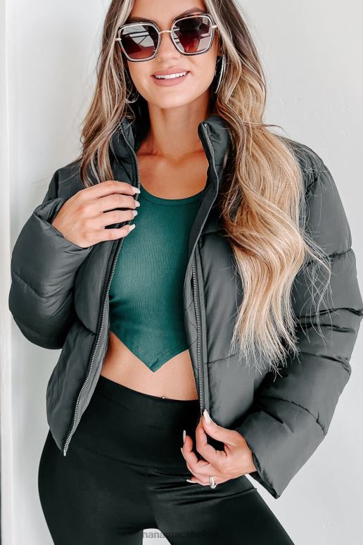 zwart Dropping Temps pufferjack NanaMacs HPTT3816