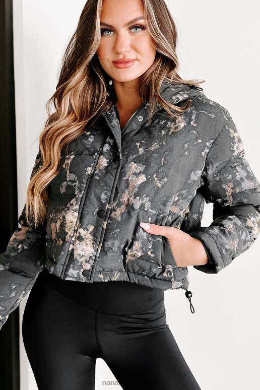 zwart gewatteerd jack van karine NanaMacs HPTT3781