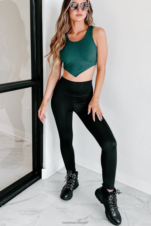 groente sweet affecties crop top met zakdoekzoom NanaMacs HPTT1287