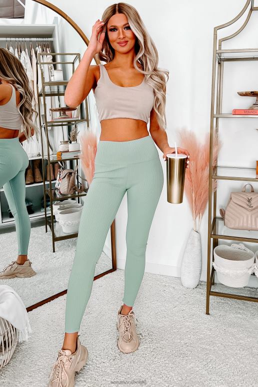 latte werk je uit gewatteerde crop top NanaMacs HPTT1470