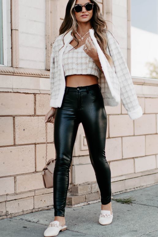 room houndstooth crop top onder de aandacht brengen NanaMacs HPTT199