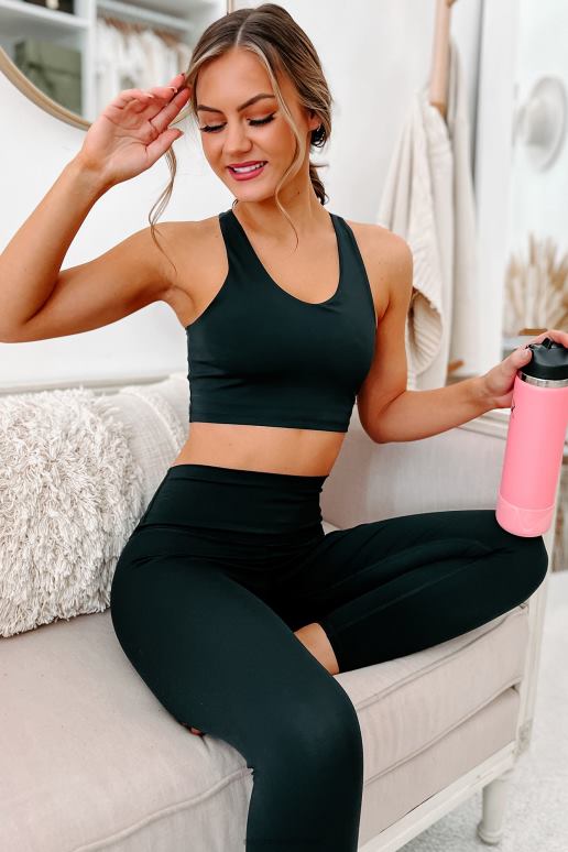 zwart eliza crop top met racerback NanaMacs HPTT615