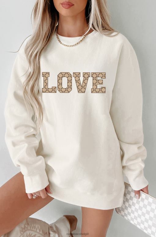 bot dure liefde zwaargewicht grafische ronde hals NanaMacs HPTT1045