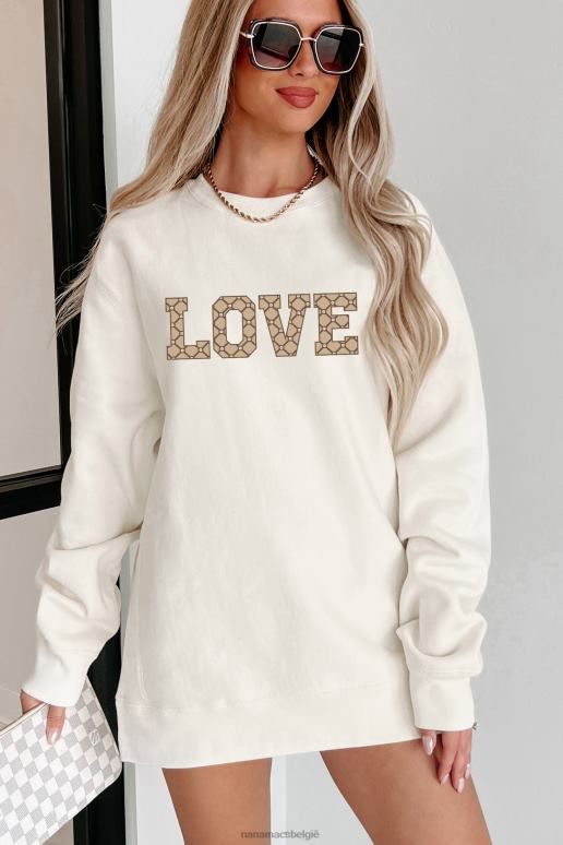 bot dure liefde zwaargewicht grafische ronde hals NanaMacs HPTT1045