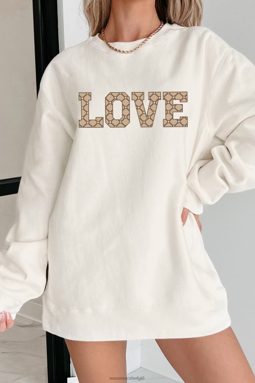 bot dure liefde zwaargewicht grafische ronde hals NanaMacs HPTT1045