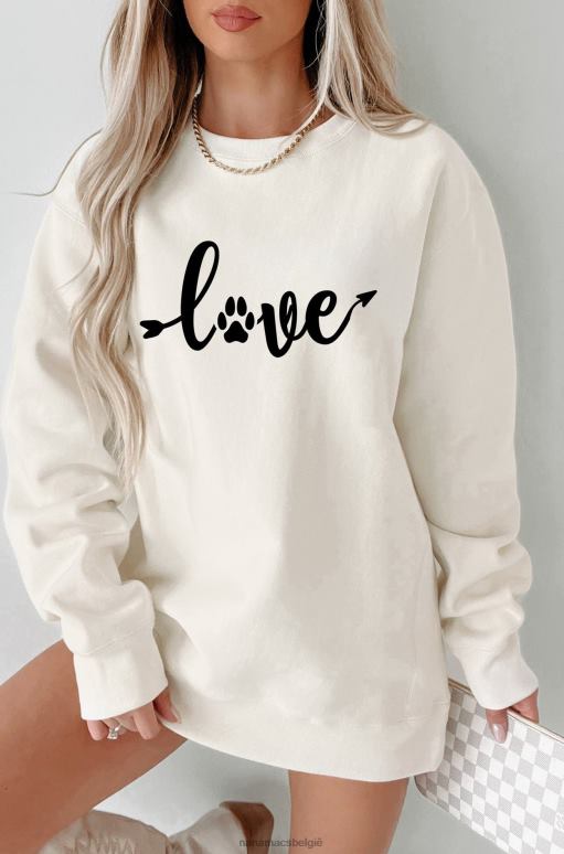 bot kalverliefde zwaargewicht grafische ronde hals NanaMacs HPTT1041