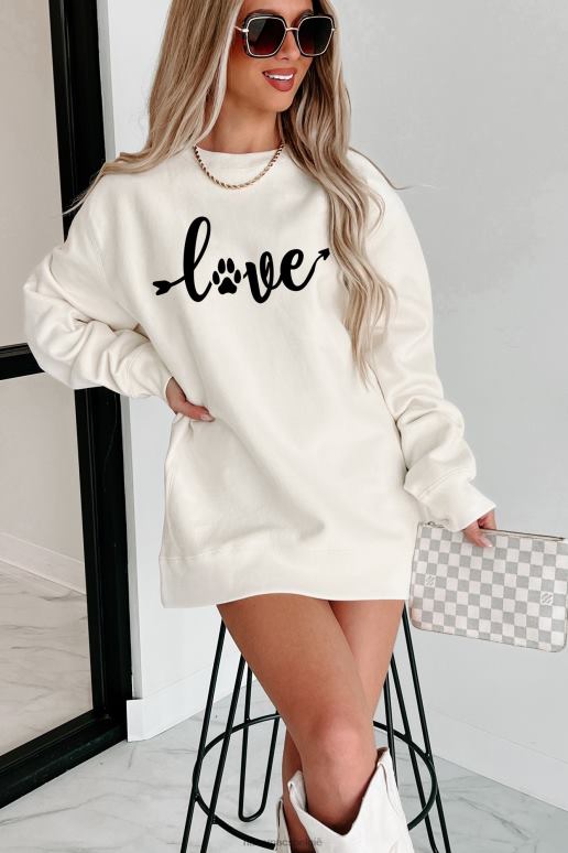 bot kalverliefde zwaargewicht grafische ronde hals NanaMacs HPTT1041