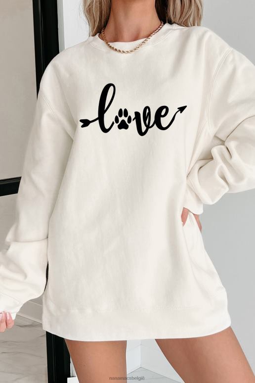 bot kalverliefde zwaargewicht grafische ronde hals NanaMacs HPTT1041