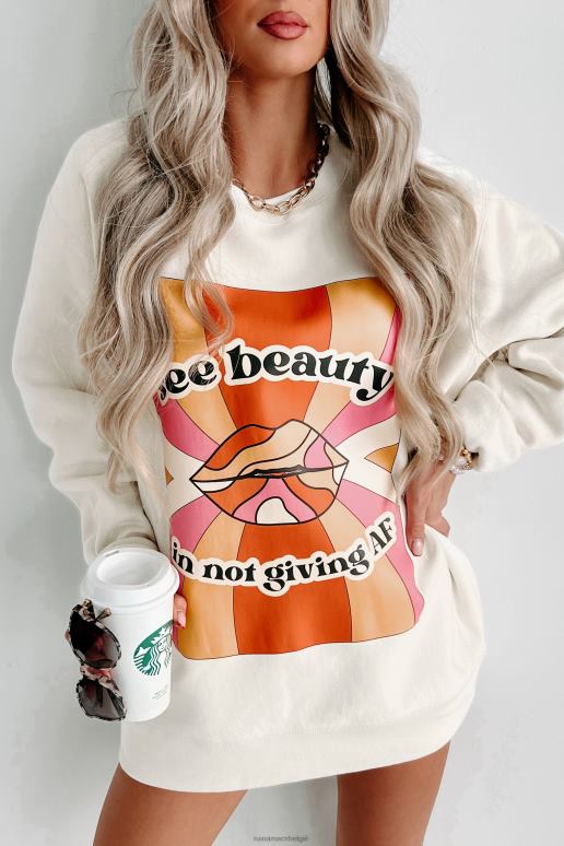 bot schoonheid zwaargewicht grafische ronde hals zien NanaMacs HPTT1048