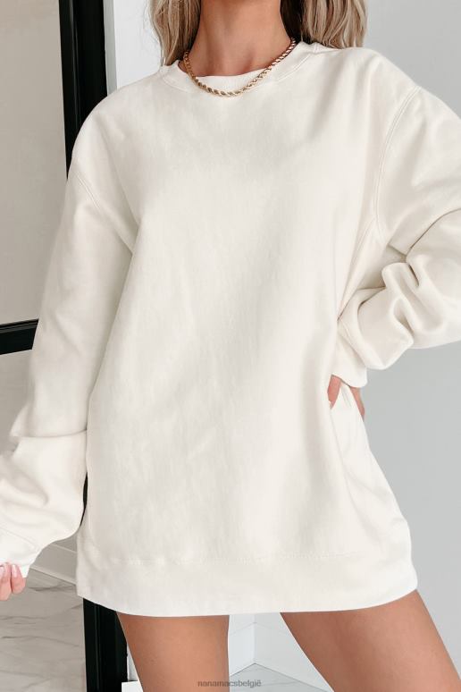 bot zijdelingse geribbelde zware ronde hals NanaMacs HPTT652