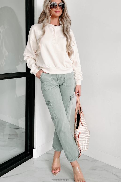 room cropped henley-sweatshirt NanaMacs HPTT867