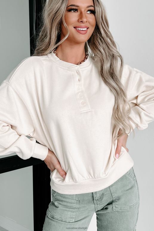 room cropped henley-sweatshirt NanaMacs HPTT867