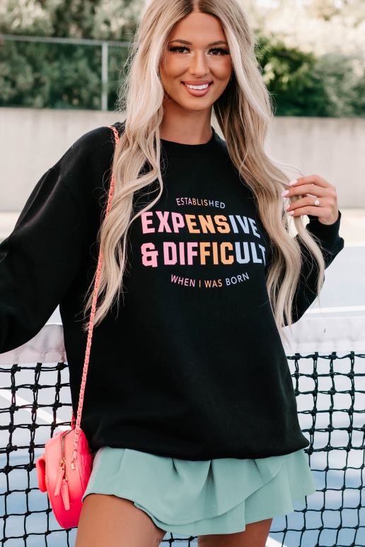 zwart dure moeilijke grafische meerdere shirtopties NanaMacs HPTT997