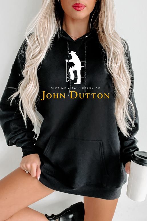 zwart tall drink of john graphic meerdere shirtopties NanaMacs HPTT1043