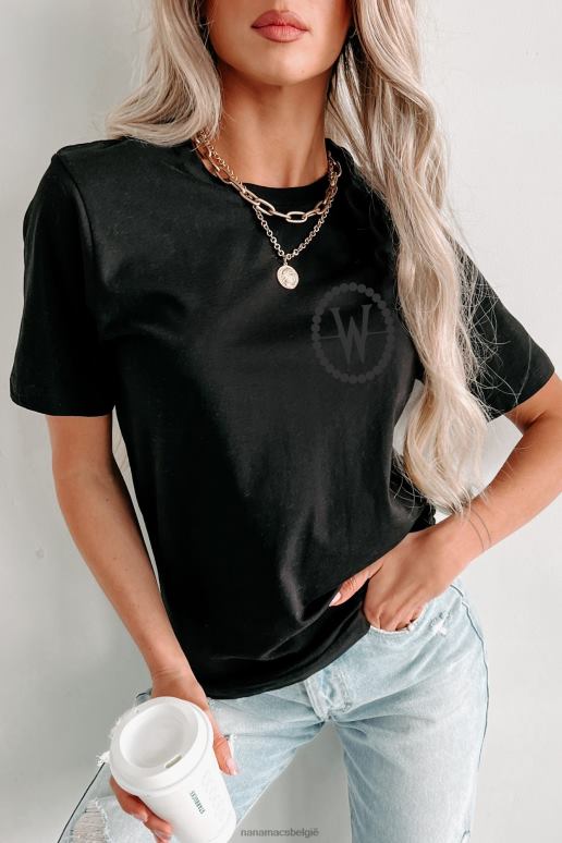 zwart waardoor ik misselijk word dubbelzijdige grafische meerdere shirtopties NanaMacs HPTT1035