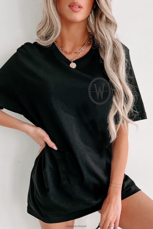 zwart waardoor ik misselijk word dubbelzijdige grafische meerdere shirtopties NanaMacs HPTT1035