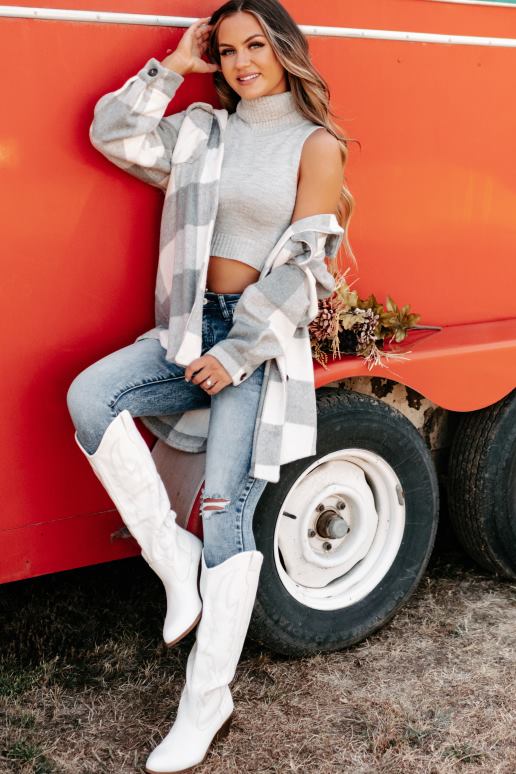 heide grijs altijd tussen mouwloze coltrui NanaMacs HPTT1686