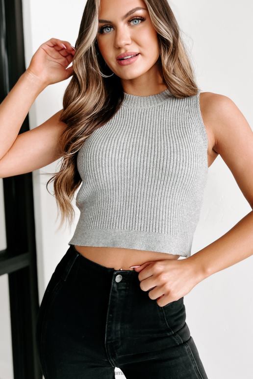 heide grijs zal wonderen nooit ophouden crop sweater tank NanaMacs HPTT1238