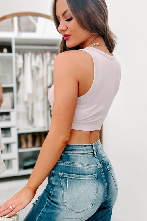 pastelviolet alina cropped tanktop met ronde hals NanaMacs HPTT1349