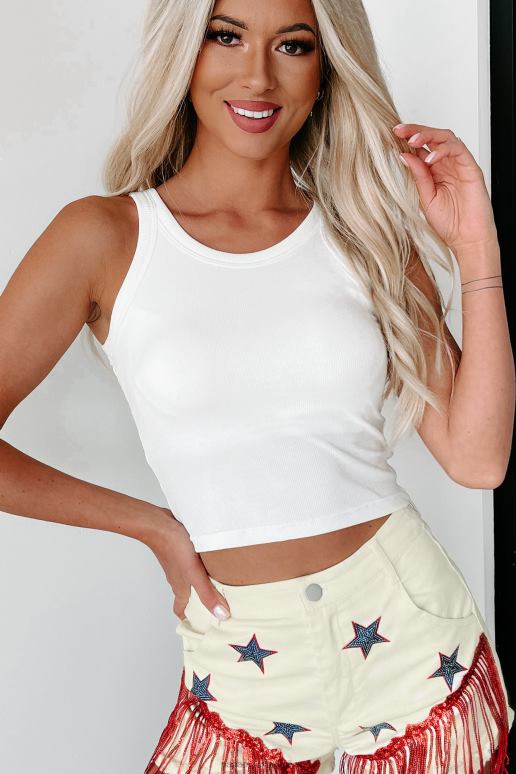 wit wie ben ik geribbelde brami tanktop NanaMacs HPTT545