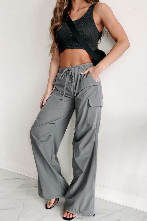 zwart vreugde in de reis gesmokte gewastank NanaMacs HPTT605