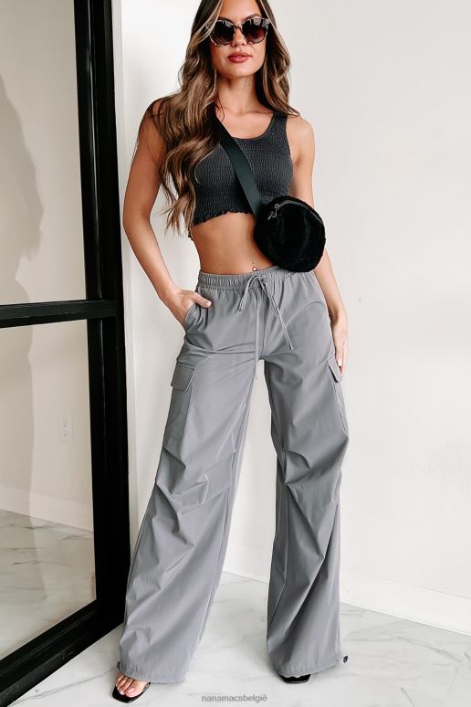 zwart vreugde in de reis gesmokte gewastank NanaMacs HPTT605