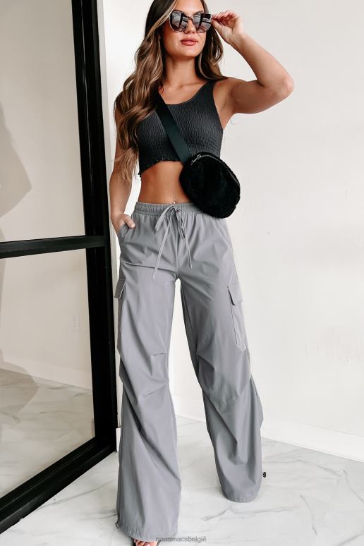 zwart vreugde in de reis gesmokte gewastank NanaMacs HPTT605