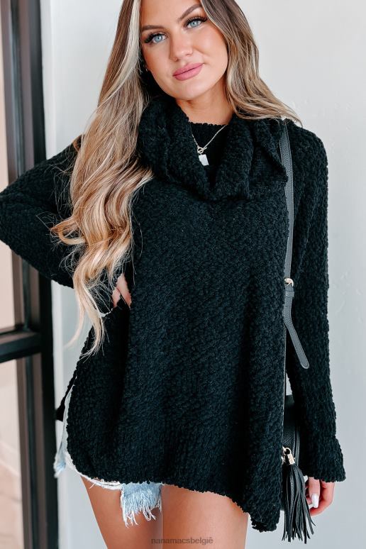 zwart hier voor jou coltrui NanaMacs HPTT1738