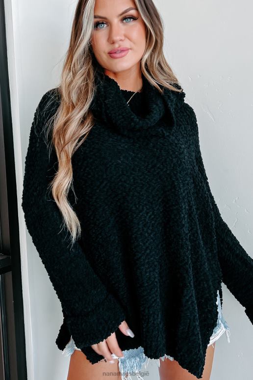 zwart hier voor jou coltrui NanaMacs HPTT1738