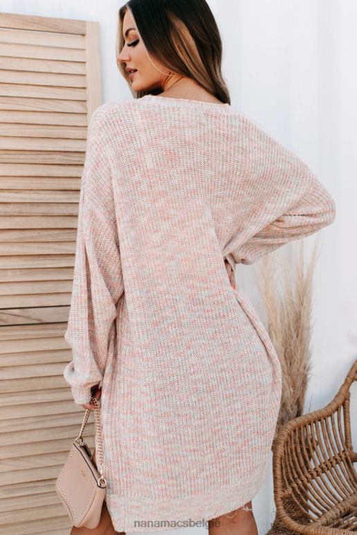 roze/groen Pemberly veelkleurig vest NanaMacs HPTT3745